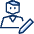 Person Edit Icon from Cyber Duotone - Free Set