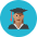 Student Woman 2 Icon from Kameleon Colors - Free Set