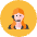 Telemarketer Woman Icon from Kameleon Colors - Free Set