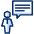 User Chat 4 Icon from Cyber Duotone - Free Set