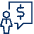 User Chat Dollar Icon from Cyber Line - Free Set