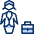 Business Female Briefcase icon - Free transparent PNG, SVG. No sign up needed.