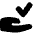 Check Approval Delegation Icon from Plump Solid Set