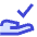 Check Approval Delegation Icon from Sharp Duo Set
