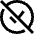 Check Circle Off Icon from Sharp Line Set
