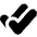 Check Double Thick icon - Free transparent PNG, SVG. No sign up needed.