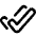 Check Double Thick icon - Free transparent PNG, SVG. No sign up needed.
