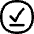 Check Download Done Circle Offline Icon from Flex Line Set