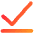 Check Download Done Offline Icon from Core Gradient Set
