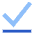 Check Download Done Offline Icon from Sharp Flat Set
