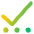 Check Preliminary Steps Icon from Core Gradient Set