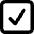 Validation Check Square 1 icon - Free transparent PNG, SVG. No sign up needed.