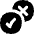 Yes No Check Cross Icon from Flex Solid Set
