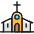 Church icon - Free transparent PNG, SVG. No sign up needed.