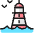 Lighthouse Bird icon - Free transparent PNG, SVG. No sign up needed.