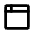 Browser Icon from Tabler Line Set