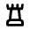 Chess Rook Icon from Tabler Line Set