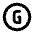 Circle Letter G Icon from Tabler Line Set