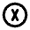 Circle Letter X Icon from Tabler Line Set