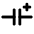 Circuit Capacitor Polarized Icon from Tabler Line Set