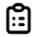 Clipboard List Icon from Tabler Line Set
