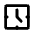 Clock 2 Icon from Tabler Line Set