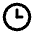 Clock Hour 3 Icon from Tabler Line Set