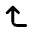 Download free Corner Left Up PNG, SVG vector icon from Tabler Line set.