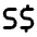 Currency Dollar Singapore Icon from Tabler Line Set | Free Download as SVG Vector and Transparent PNG | Streamline icons