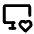 Device Desktop Heart Icon from Tabler Line Set