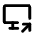 Device Desktop Share Icon from Tabler Line Set
