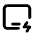 Device Ipad Horizontal Bolt Icon from Tabler Line Set