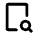 Device Tablet Search Icon from Tabler Line Set