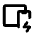 Devices Bolt Icon from Tabler Line Set