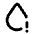 Droplet Exclamation Icon from Tabler Line Set