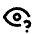 Eye Question Icon from Tabler Line Set