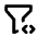 Filter Code Icon from Tabler Line Set