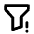 Filter Exclamation Icon from Tabler Line Set
