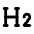 H 2 Icon from Tabler Line Set