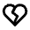 Heart Broken Icon from Tabler Line Set | Free Download as SVG Vector and Transparent PNG | Streamline icons