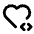 Heart Code Icon from Tabler Line Set