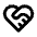 Download free Heart Handshake PNG, SVG vector icon from Tabler Line set.