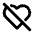 Download free Heart Off PNG, SVG vector icon from Tabler Line set.