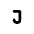 Download free Letter J Small PNG, SVG vector icon from Tabler Line set.