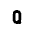 Download free Letter Q Small PNG, SVG vector icon from Tabler Line set.