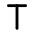 Letter T Icon from Tabler Line Set