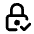 Lock Check Icon from Tabler Line Set