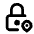 Lock Pin Icon from Tabler Line Set | Free Download as SVG Vector and Transparent PNG | Streamline icons