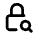 Lock Search Icon from Tabler Line Set | Free Download as SVG Vector and Transparent PNG | Streamline icons