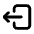 Logout 2 Icon from Tabler Line Set